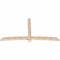 Ekena Millwork Bellingham Smooth Timber Gable Bracket, Douglas Fir, 108"W x 58"H x 3 1/2"D x 5 1/2"F, 13/12 Pitch GBW108X58X0406BEL00SDF - alternate 5